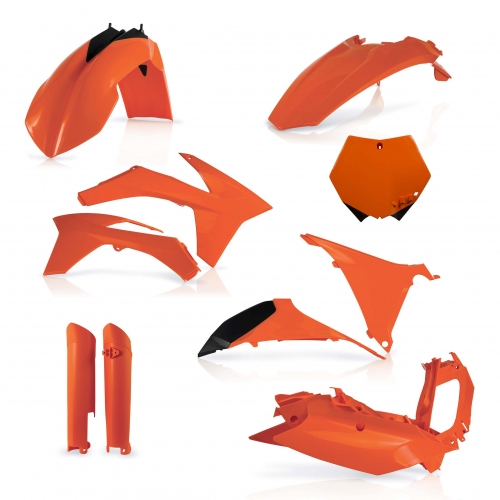 KIT PLÁSTICOS COMPLETO ACERBIS KTM SX 2011 LARANJA